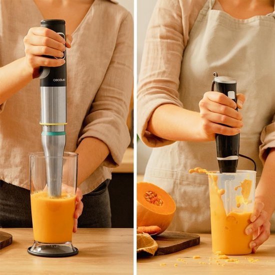 Staafmixer Krachtig - Keuken Blender - Smoothies Maken - 21 Snelheden Turbo - 800ml Beker - Zwart — afbeelding 3