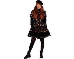 Damespiet Altea glitter zwart/rood (mt XXL)