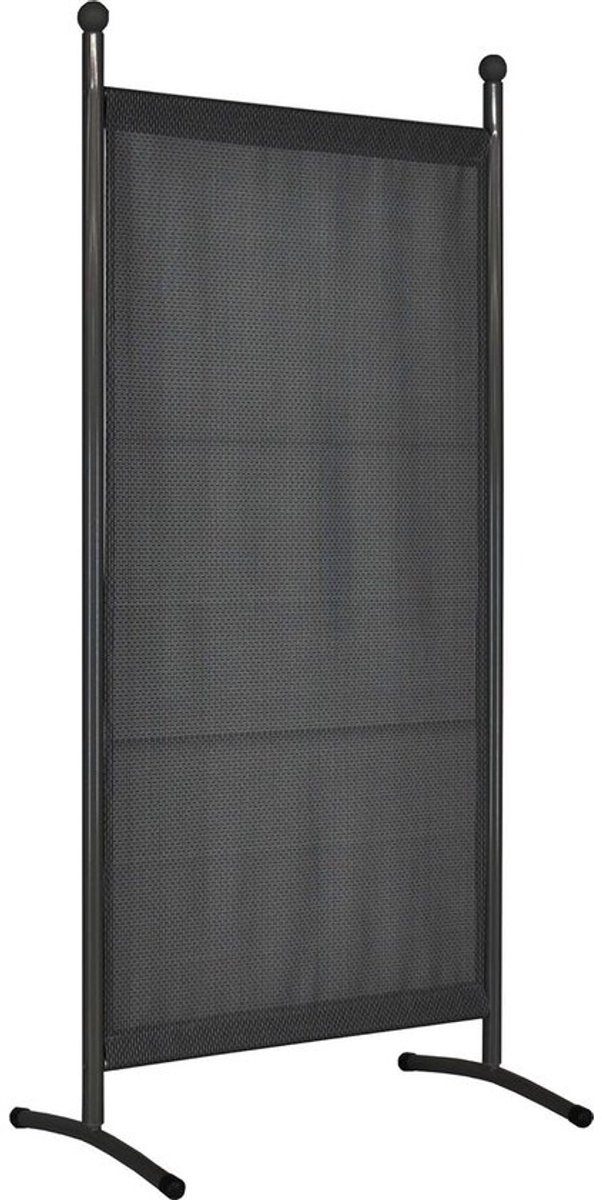 Hoge beige scheidingswand met stabiel frame voor binnen en buiten