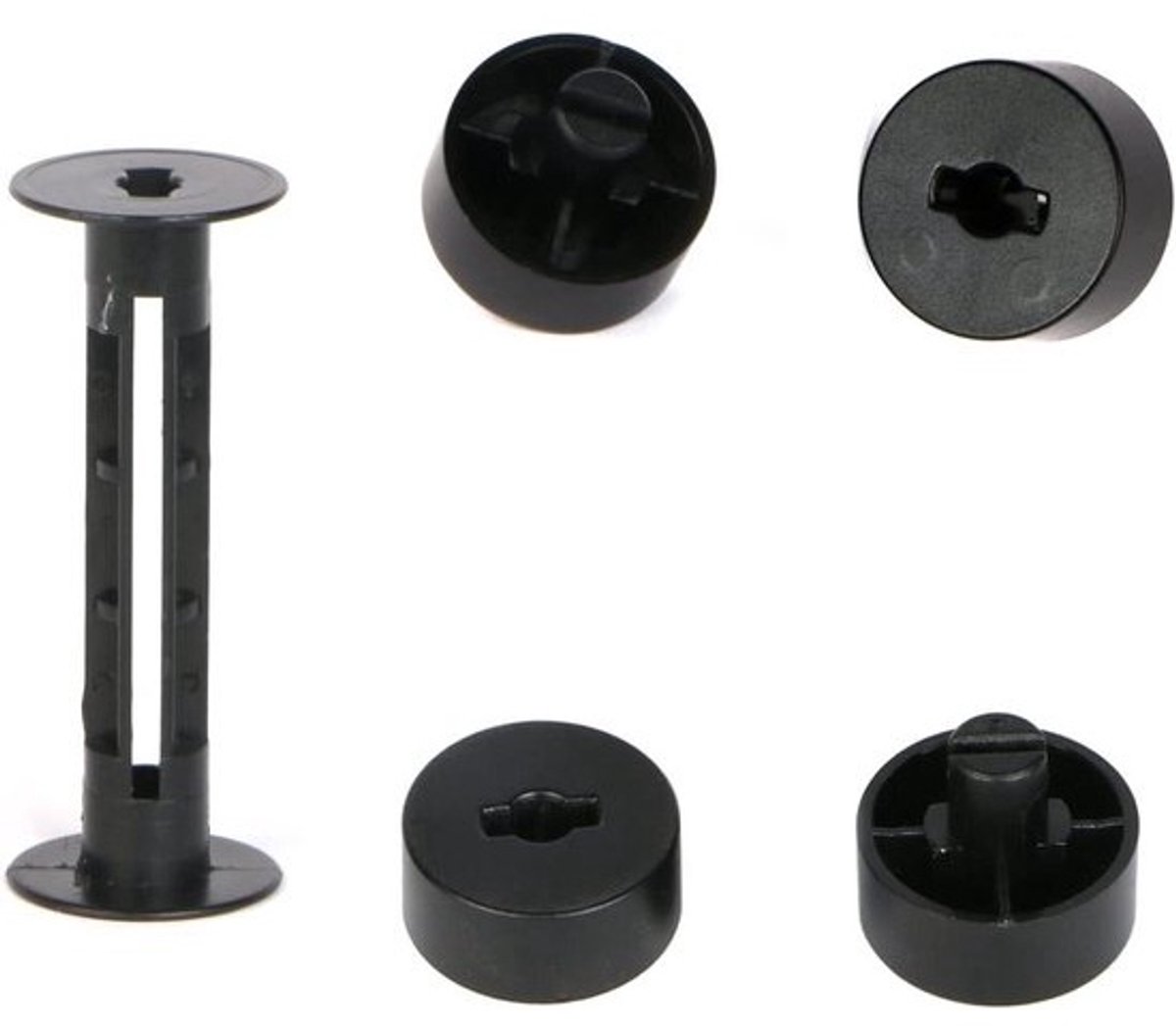 Film Spoel Adapter - Film Bus - Camera Gebruik - 35mm naar 120mm - 2 Sets - Zwart
