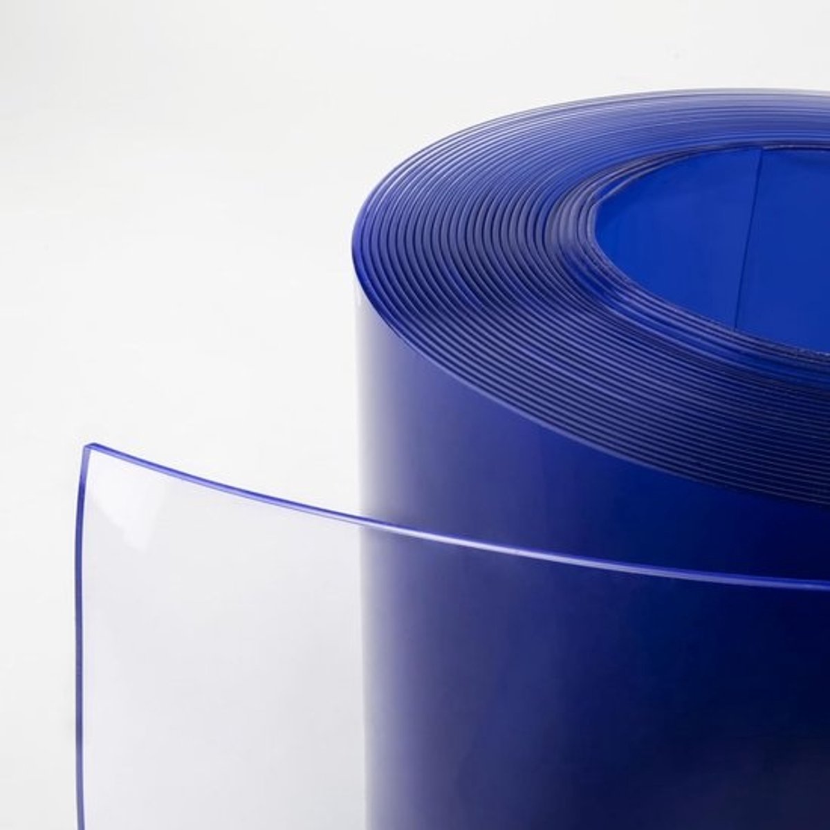 PVC Lamellen 30 cm x 3 mm Transparant per Meter - Gordijn tegen Tocht - Stalgordijn - Industrieel Strepgordijn - Koelhuis - Bescherming tegen Koud en Insecten - PVC Strip voor Stallen en Hallen