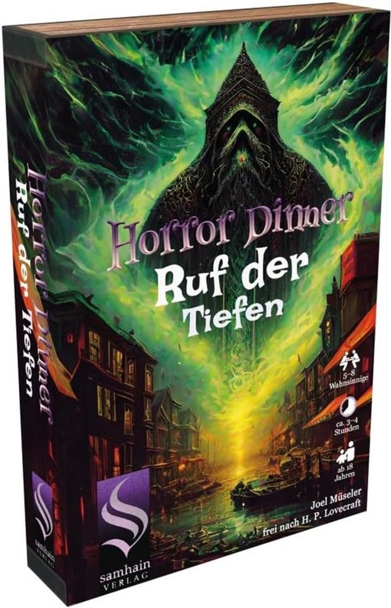 Spannend Moorddiner met Horror thema: Cthulhu & Waanzin voor 3 tot 8 personen