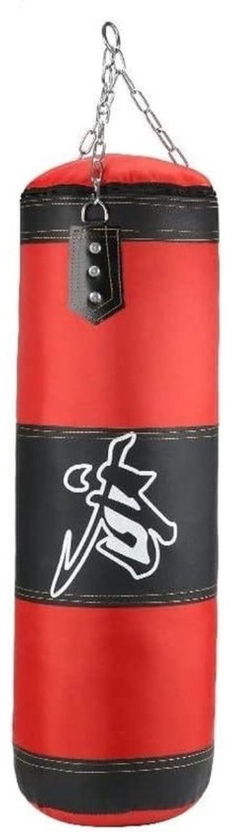 Bokszak - Zandzak Training - Kracht Vergroten - Schokabsorberend Ontwerp - 100 cm - Rood