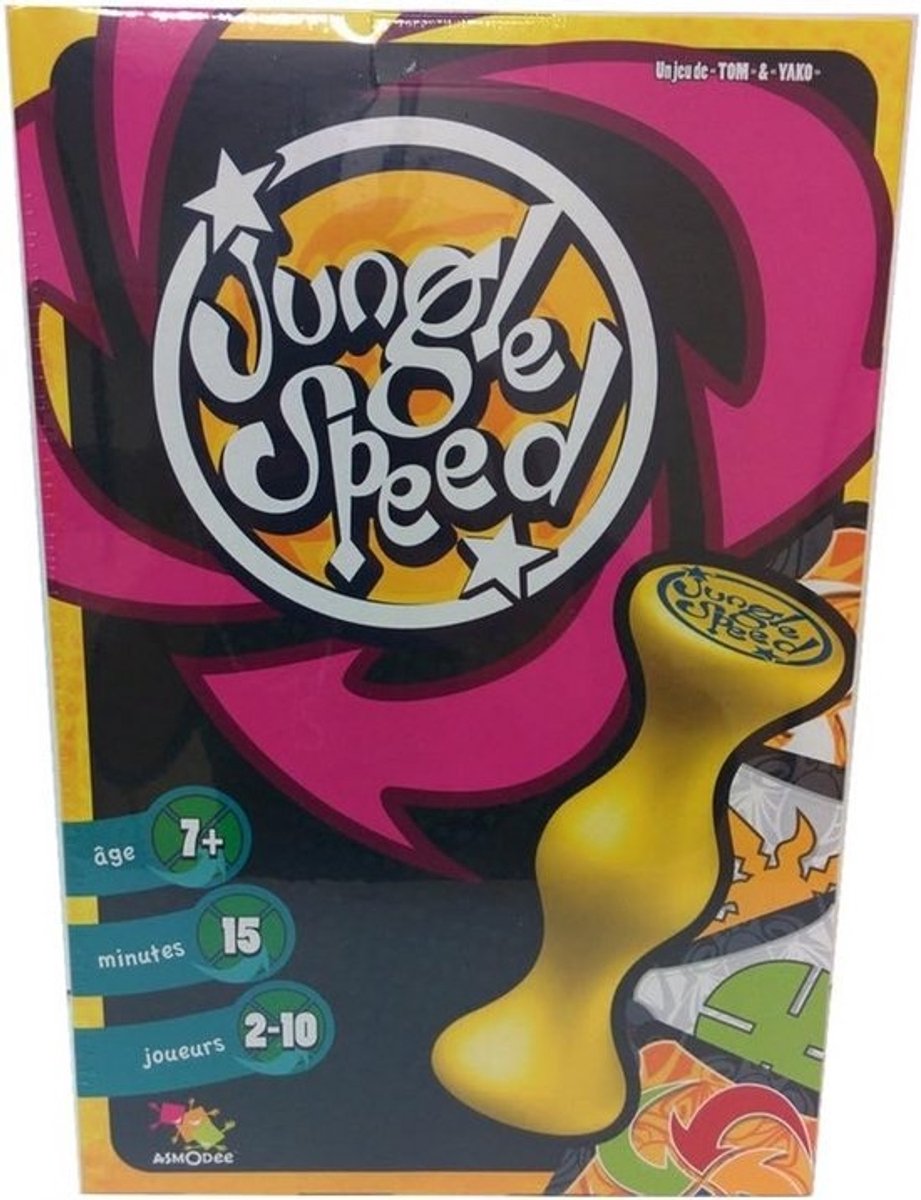 Jungle Speed Behendigheids- en Reflexspel - Grote Doos