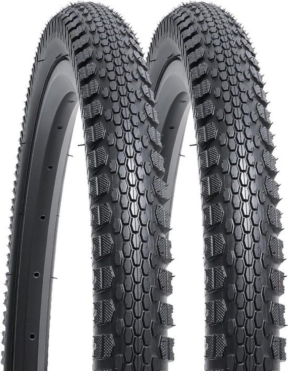 2 stuks 20 inch fietsbanden 20x1.35 (37-406) - Geschikt voor Racefietsen en Stadsfietsen