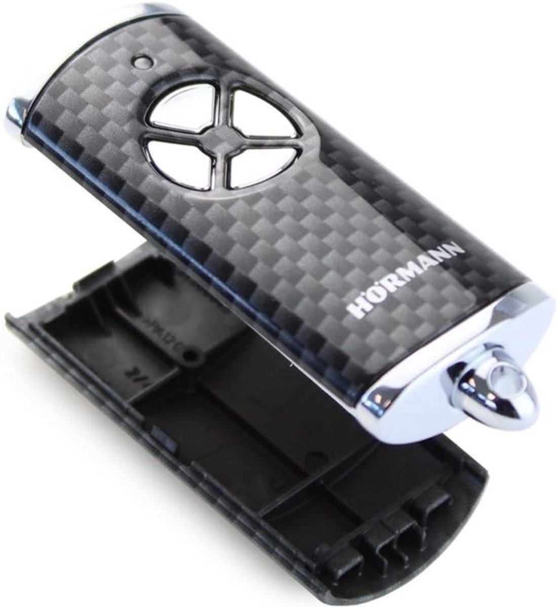 Handzender cover hoogglans carbon look voor HSE4BS