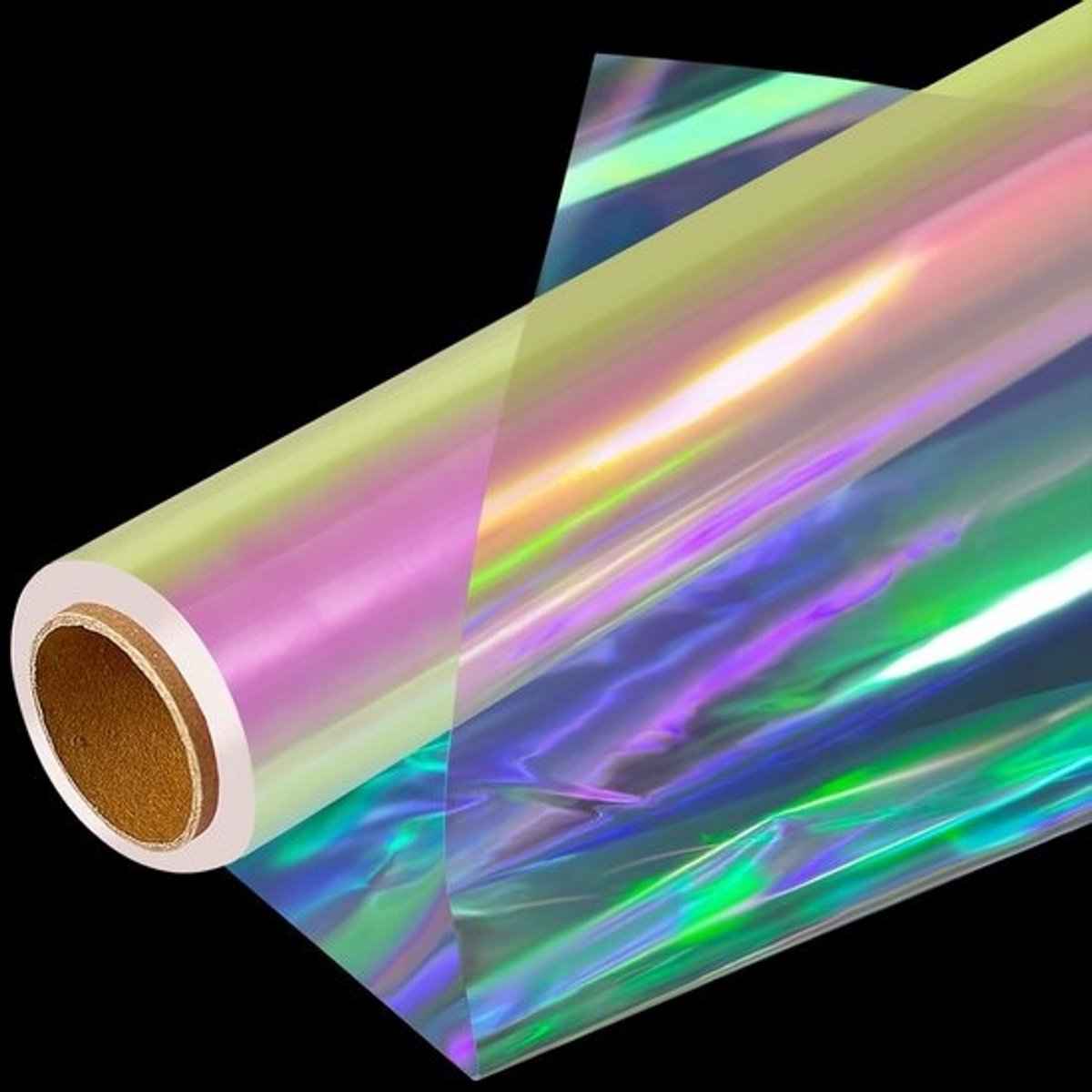 Iridescent Cellofaan Wikkelrol - Holografische Film voor Cadeaus, Knutselen en Decoratie - 86 cm x 15 meter