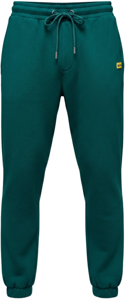 OMBRE Broek - Regular Fit - Katoen - Effen Donkergroen U2 (M-L)