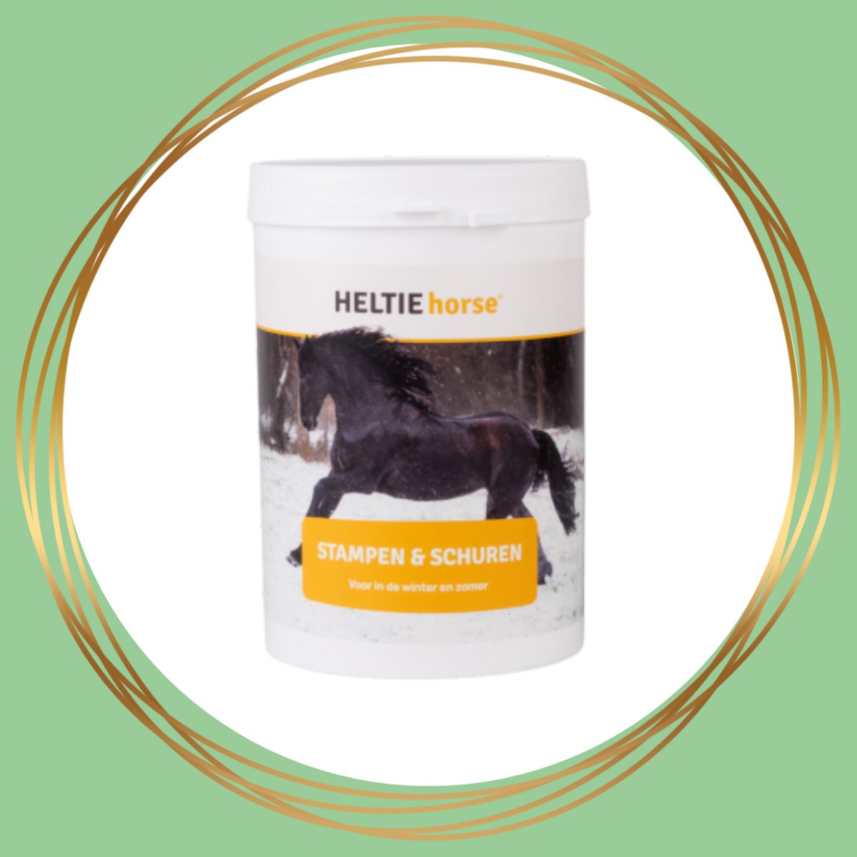 HELTIE paard Stampen & Schuren-600g