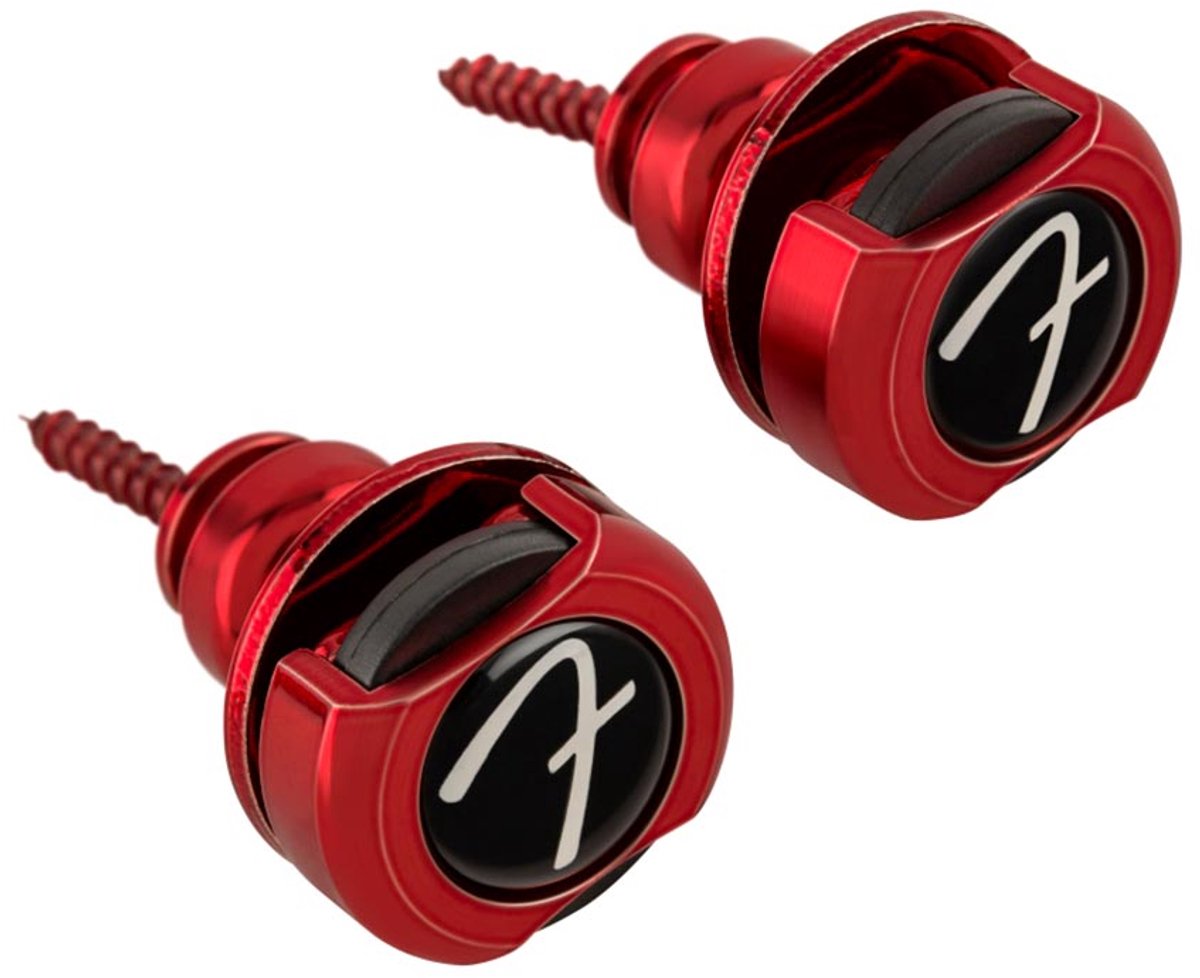 Fender Infinity Locks Strap Locks - Rood