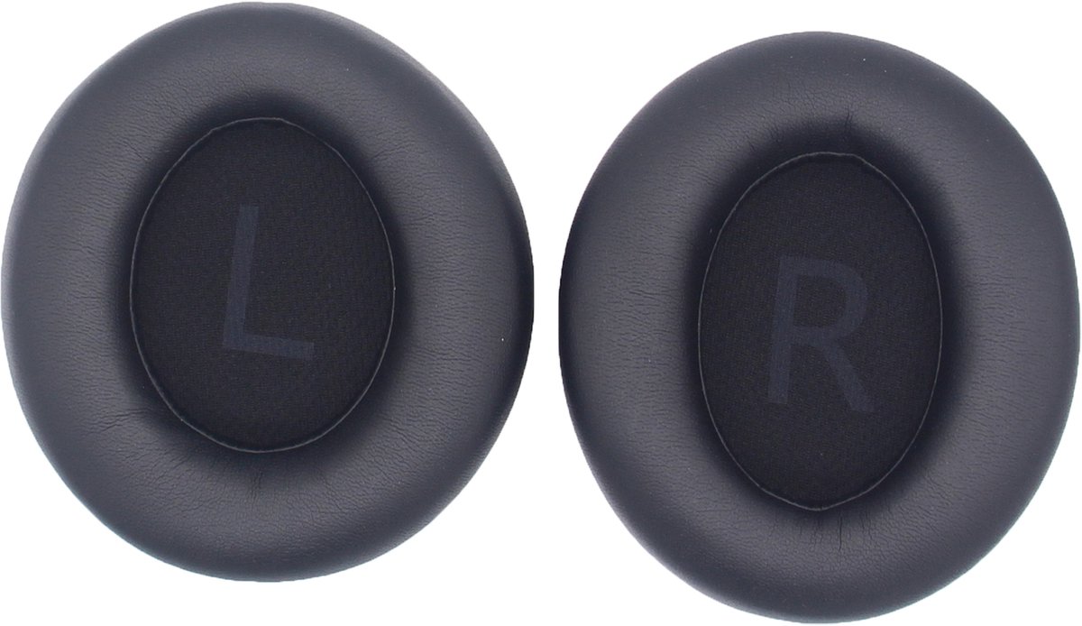 Earpads voor koptelefoons compatibel met Anker Q45 — Proteïneleer, perfecte pasvorm en bescherming