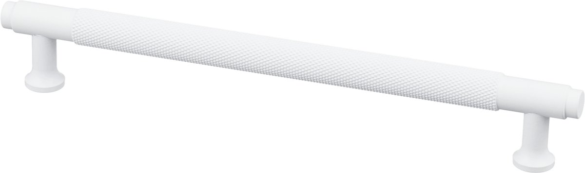 Handgreep Wit - diamond cut - 192mm/224mm