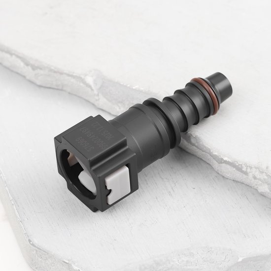 Dailygoods - 2 Stuks Rubber Brandstofleiding Quick Connect Flensadapters van Dailygoods — afbeelding 2