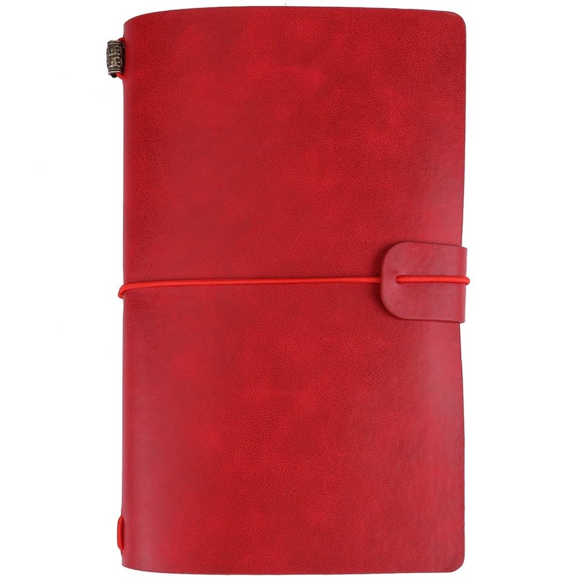 Dailygoods- Notitieboek A6 - Vintage PU-leer - Hervulbaar Reisdagboek - Klassiek Reliëf - Antieke Stijl - 8,2 x 5 Inch - Reisnotitieboek