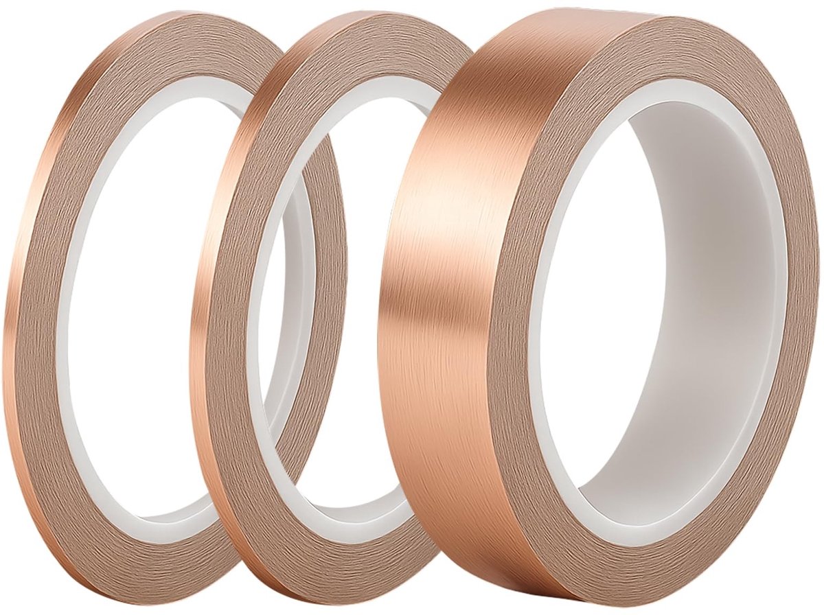 Dailygoods - Set van 3 Rollen Koperfolietape
