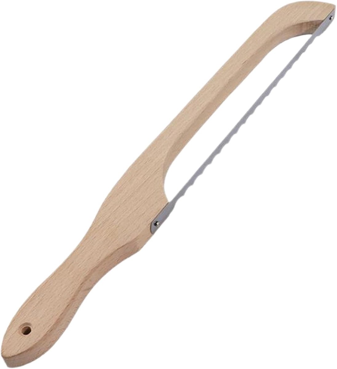 Brood Snijder - Bak Gereedschap - Perfect Brood Snijden - Houten Handvat - 42 Centimeter - Natuurlijk
