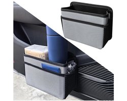 Dailygoods- Auto-afvalbak Waterdicht - Hangende Opbergdoos - Auto-organizer - Oxford-stof - Universeel - 14 x 7,5 x 20 cm - Opbergbox