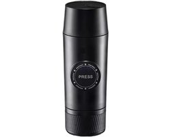 Draagbaar Koffiezetapparaat - Elektrische Espresso Machine - Kamperen en Reizen - Werkt op Autostroom - 100 ml Capaciteit - Zwart
