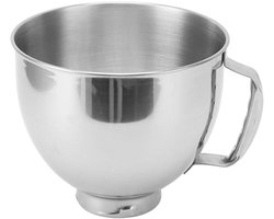 Dailygoods - Mengkom van roestvrij staal voor roestvrijstalen kom serie 4,5q en ambachtslieden met mixer voor het mengen van