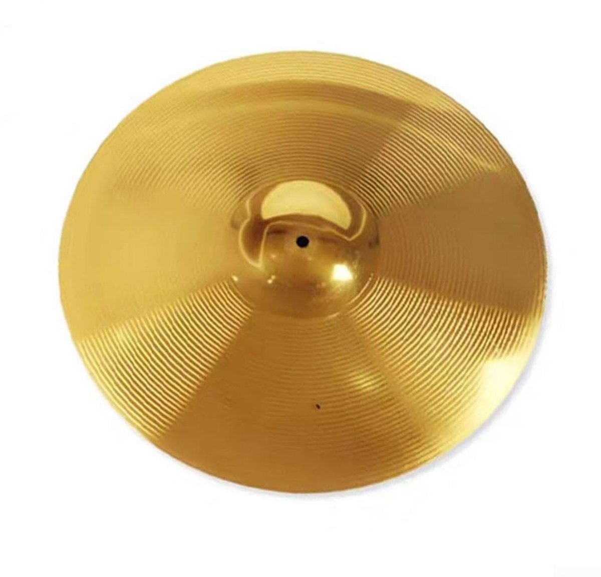 Messing Splash Bekkens - Jazz Drum Cymbal - Uitstekende geluidskwaliteit - 16 inch - Percussie Instrument - Geschikt voor drummers - Glan