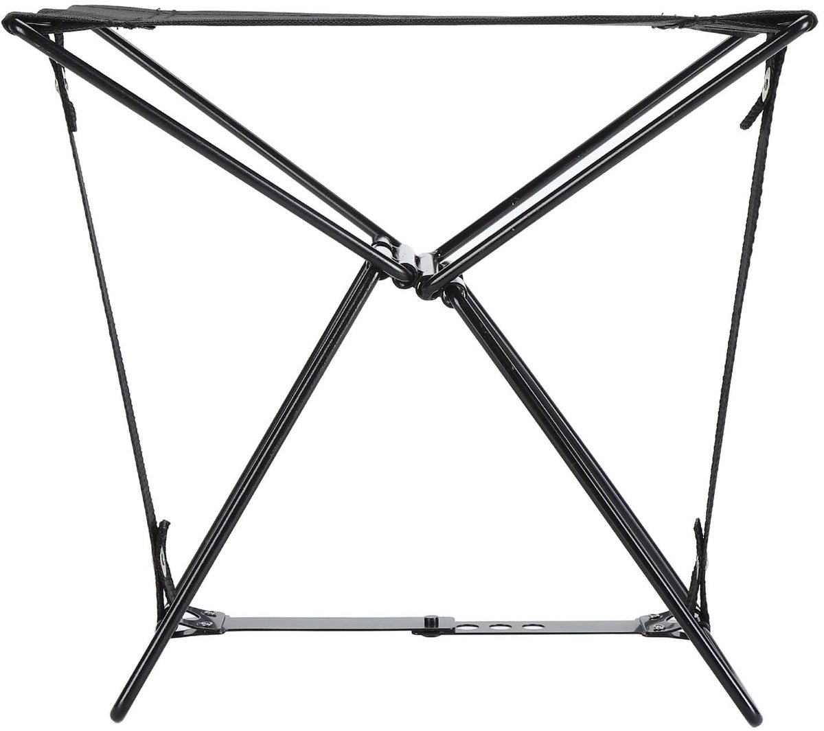 Dailygoods- Klapstoel Draagbaar - Stevige Viskruk - Opvouwbare Kruk - Lichtgewicht - Draagtas - Maximaal laadgewicht 100 kg - Opvouwbare Stoel