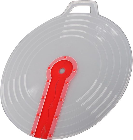 Mixer Spatbescherming - Komdeksel Spatscherm - Schoon Mixen - Transparant Ontwerp - 30 cm Diameter - Transparant — afbeelding 3