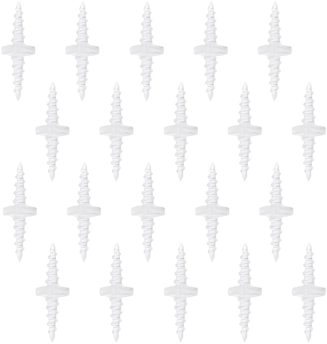 Dailygoods - Double ended Karper Aas Schroeven - 20 Stuks
