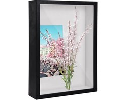 Dailygoods - 3D Shadow Box A4 - Diepe Fotolijst voor Tafel en Muur