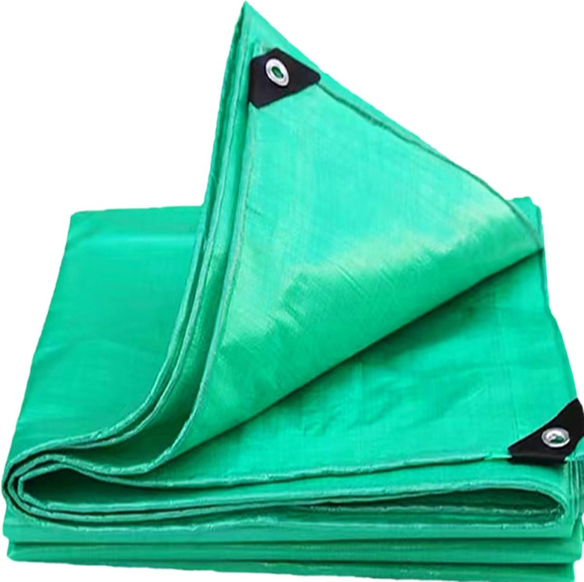Waterdicht Afdekzeil - Dekzeil Tuin - Bescherming Buiten - Versterkte Randen - 300 x 380 cm - Groen
