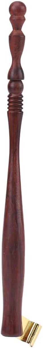 SnelShoppen - Walfront Houten Engelse Schuin Calligraphy Dip Pen Nib Holder Antieke Vulpen met Verwijderbare Metalen Flens Zwart Professioneel Schrijf