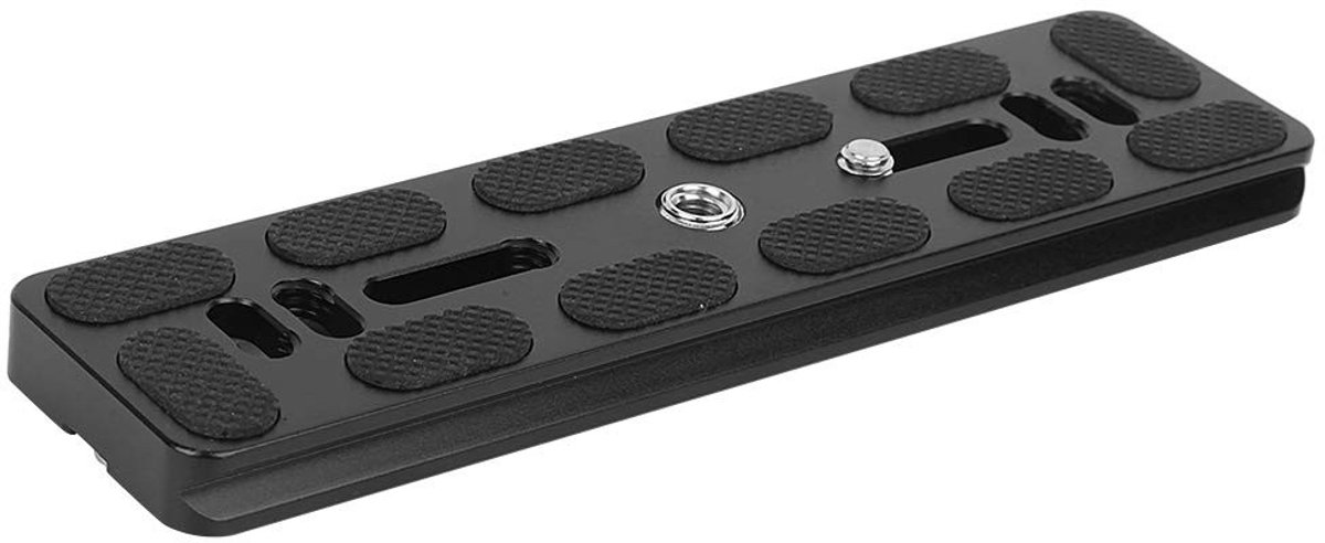 Dailygoods - Quick Installation Board - Aluminium Quick Release Plaat - Lichtgewicht en compact - 14 inch Schroef Accessoire - Ideaal voor Arca Mount...