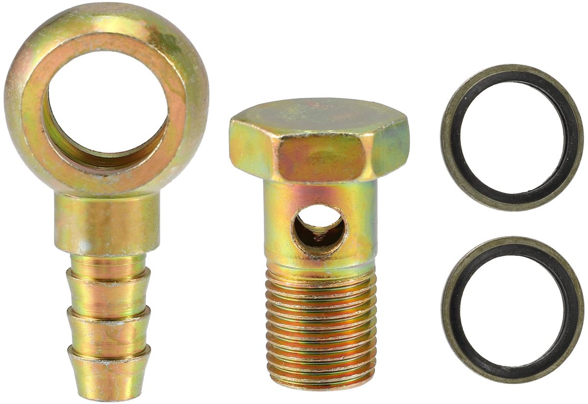 Dailygoods- Banjo Bout M16x1.5 - Fitting - Koper - IJzer - Duurzaam - Remsysteem