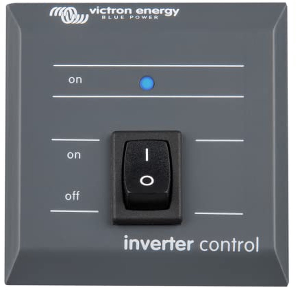 Omvormer Bedienpaneel - Afstandsbediening Schakelaar - Energie Beheer - VE.Direct Compatibel - Compact Formaat - Grijs