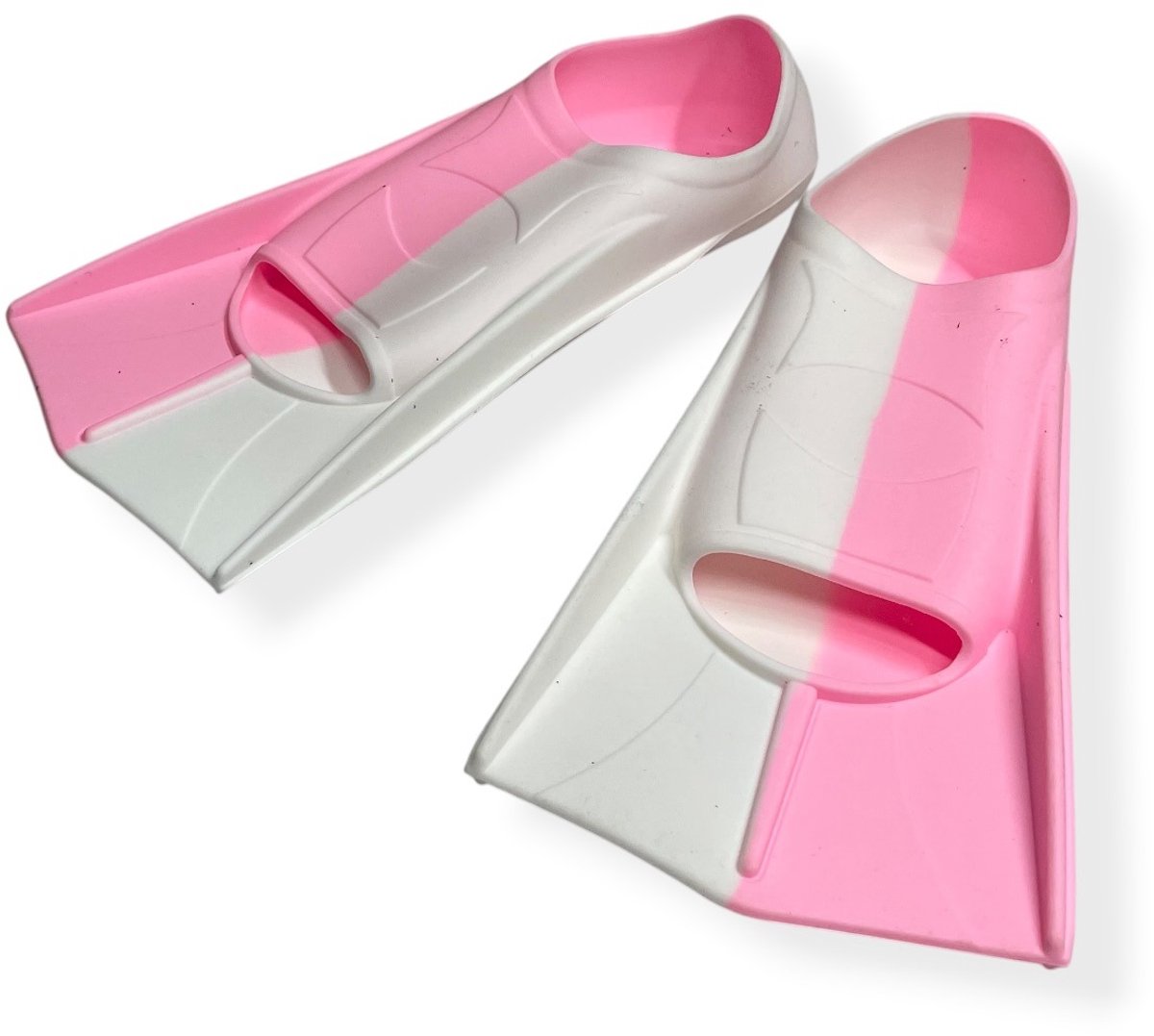 Padisport Zwemvliezen wit/roze maat 33-35 - zwemflippers - flippers - zwemvliezen