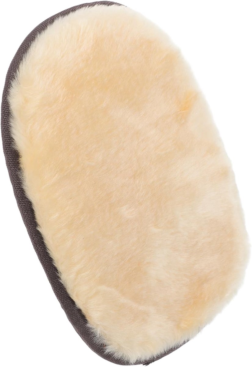 Schoonmaak Handschoenen - Stofwanten Auto - Auto Polijsten - Imitatie Lamswol - 17.8 cm - Geel