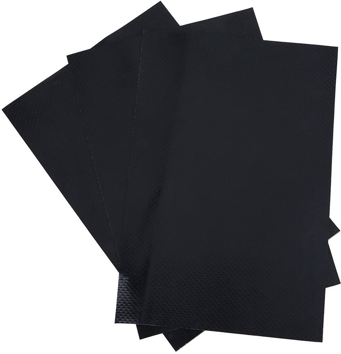 Dailygoods- Reparatiekussen Hoogwaardig PVC - Reparatie Patch - Waterdicht - 3 Stuks - Geschikt voor Opblaasbare Boten - 10x15 cm - Reparatiepatch