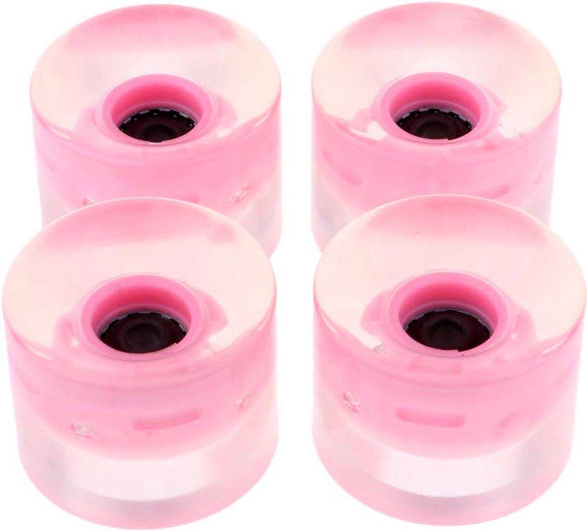 Skateboard Wielen Longboard Wielen Straat Rijden Oplichten in Donker 60 mm Diameter