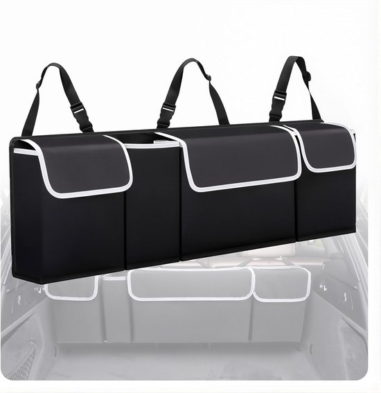 Kofferbak Organizer - Autotas Opberger - Auto Opruimen - Opvouwbaar Ontwerp - Grote Inhoud - normal