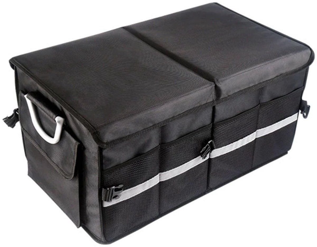 Dailygoods- Kofferbaktas Waterdicht - Auto Organizer - Opvouwbaar - Antislip - Aluminium Handgrepen - Royale Opbergruimte