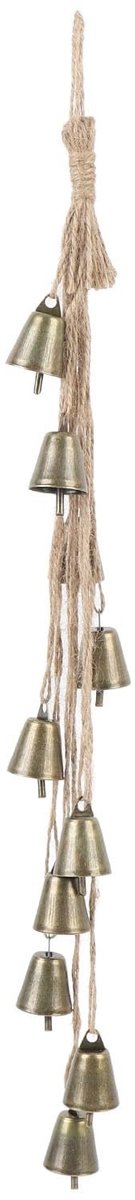 Dailygoods- Kerstklokken Vintage - Decoratieve Klokken - Buitentuindecoratie - Hangende Klokken - Premium Metaal - Rustiek Ontwerp