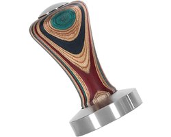 Espressostamper - Koffiepers - Bereid Koffie - Ergonomisch Houten Handvat - 51-58 mm - Niet gespecificeerd