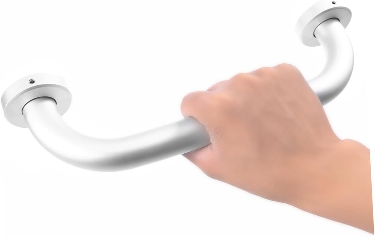 Badkamergreep - Veiligheidsstang - Veilig Douchen - Eenvoudige Installatie - 30 cm - Zilver