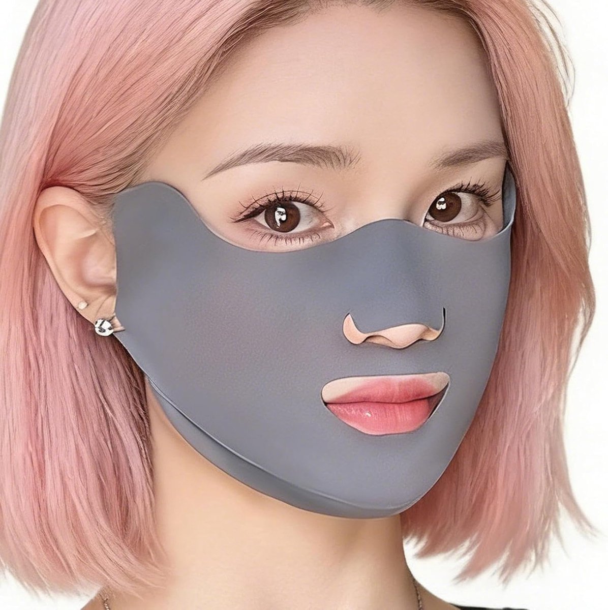Zonnegezichtsmasker - Ademende zonneklep - Buitenactiviteiten beschermen - UPF50+ bescherming - Lichtgewicht ontwerp - N.v.t.