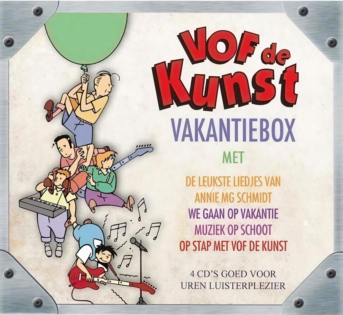VOF De Kunst - Vakantiebox (4 CD)
