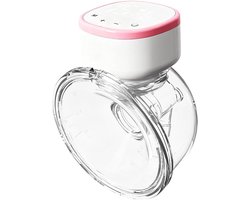 Elektrische Borstkolf - Handsfree Pomp - Melk Afkolven - Dubbele Frequentie - 350 gram - Wit