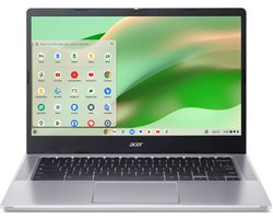 Acer Chromebook 314 CB314-4HT-C7DG - 14 inch – Touchscreen - 8GB - 128GB - Zilver