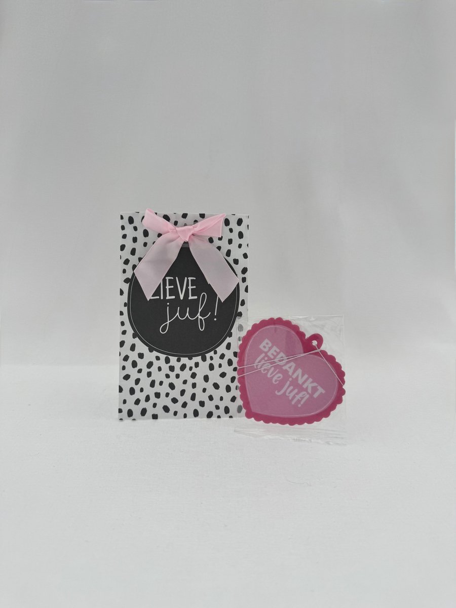 Juf •Cadeaupakket Dames• Bedankt lieve juf Geurhanger Cadeauzakje - Cadeau voor Vrouwen - Perfect Gifts