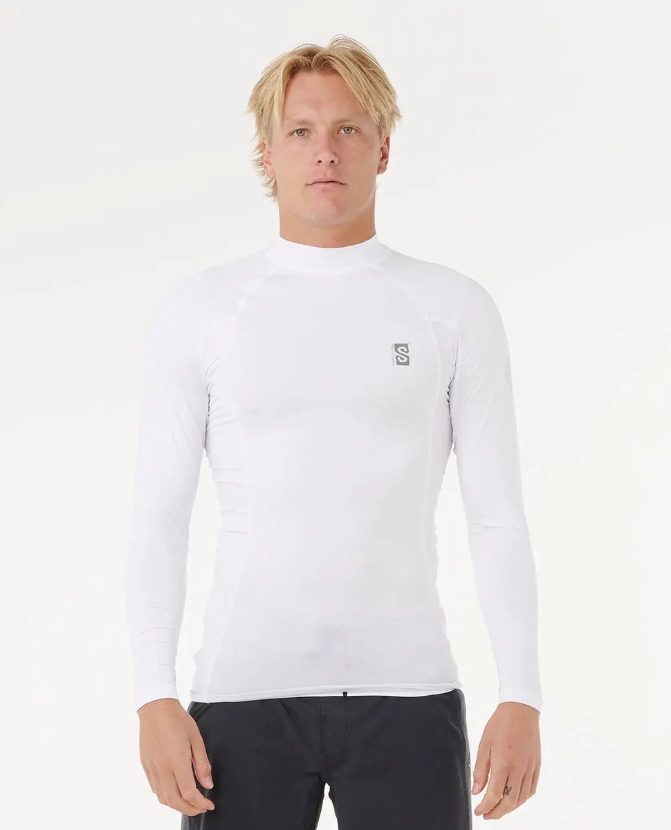 Rip Curl Search UPF Perf L/S - White
