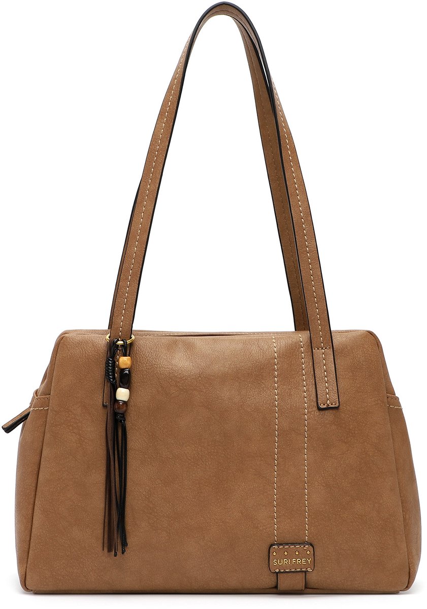 SURI FREY Shopper SFY Angy ( 17385 ) - Dames handtassen - taupe 900