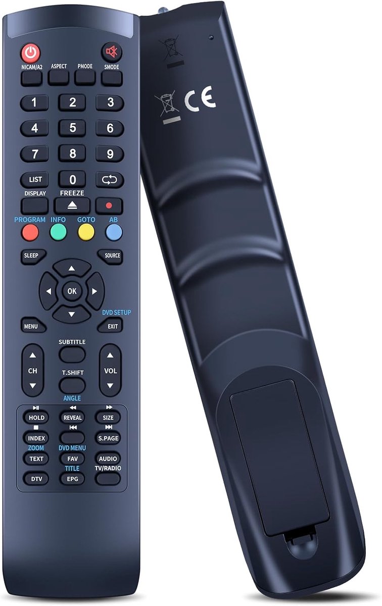 Vervangende afstandsbediening - geschikt voor Tutu TUB32HN1NC TV - eenvoudig in gebruik - ideaal voor iedereen - ShopVlot
